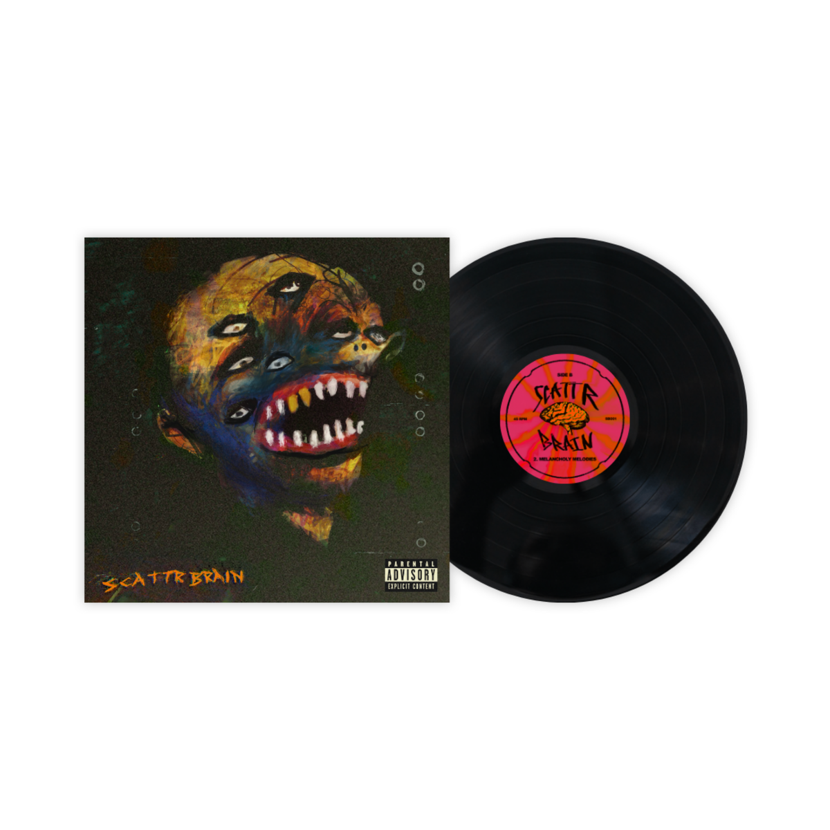 Scattrbrain - 7inch Black Vinyl